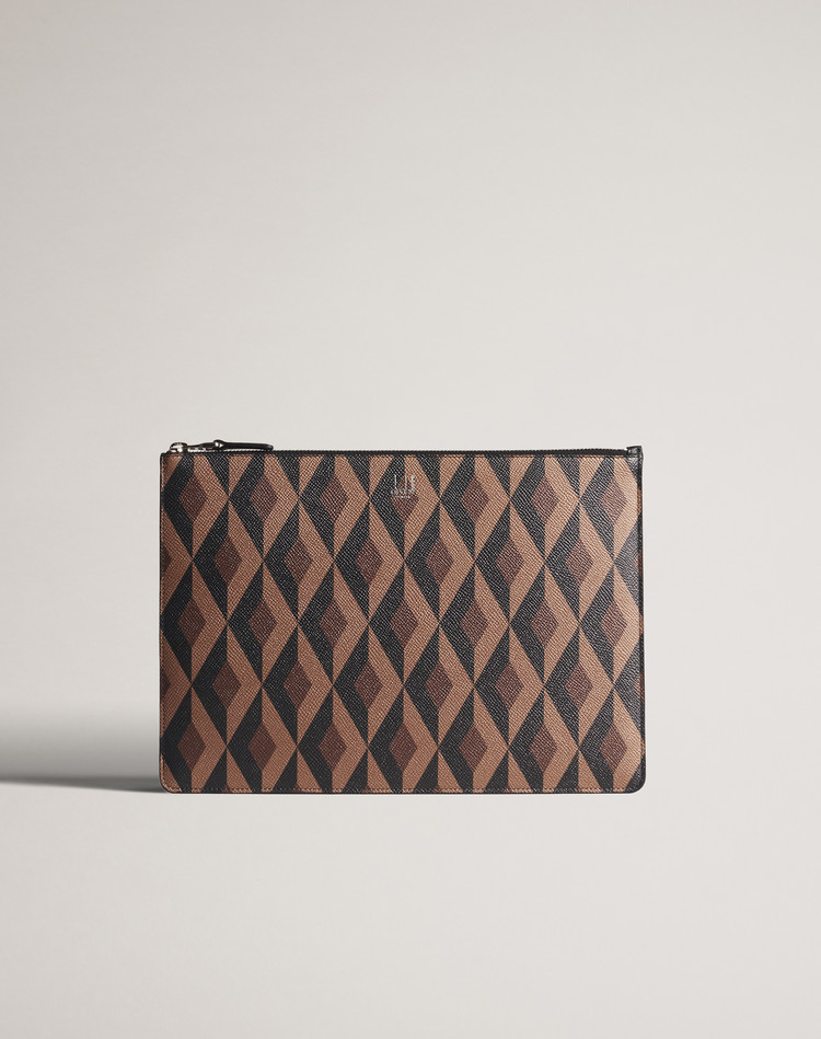 Cadogan Engine Turn Small Zip Folio DUNHILL SMALL FOLIOS Man Cadogan Engine Turn Small Zip Folio f