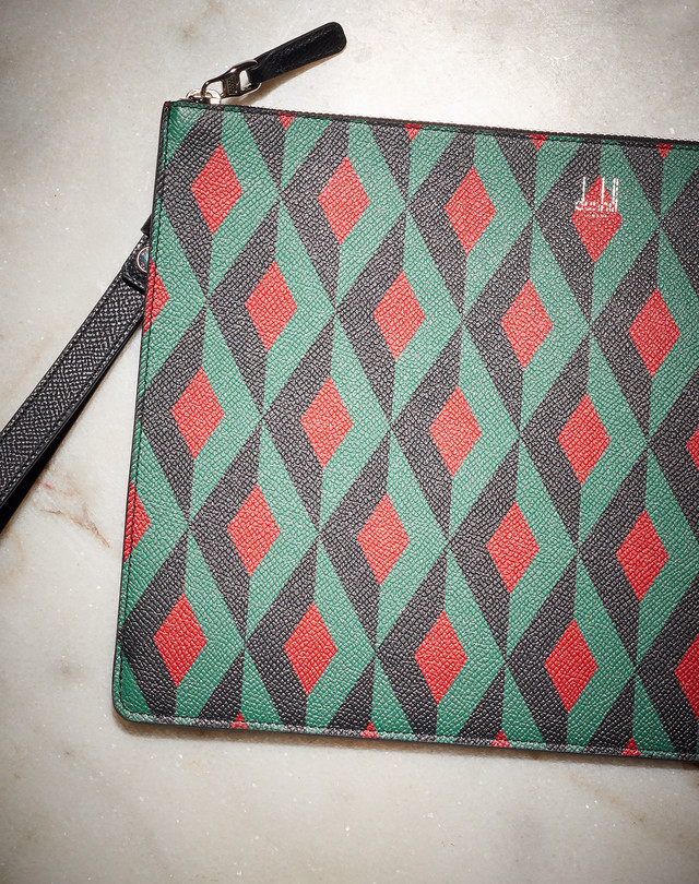 Men's Cadogan Engine Turn Small Zip Folio | dunhill US Online Store
