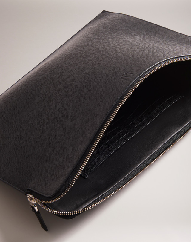 DUNHILL Cadogan Large Zip Folio LARGE FOLIOS Man e