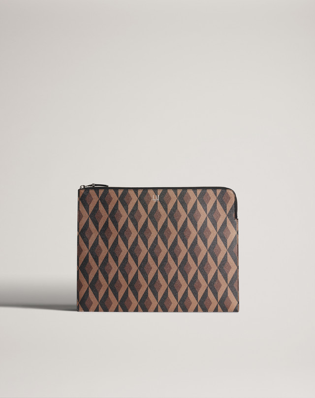 DUNHILL カドガン エンジンターン ジップフォリオ ラージフォリオ メンズ f