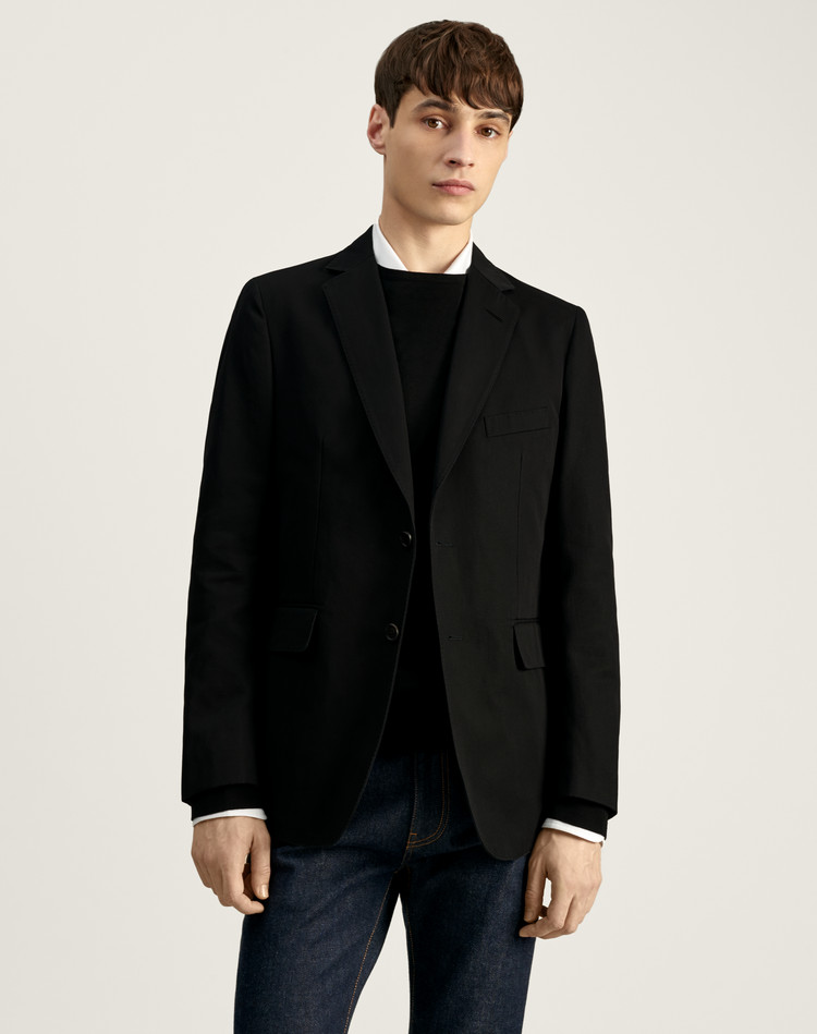 black vintage blazer