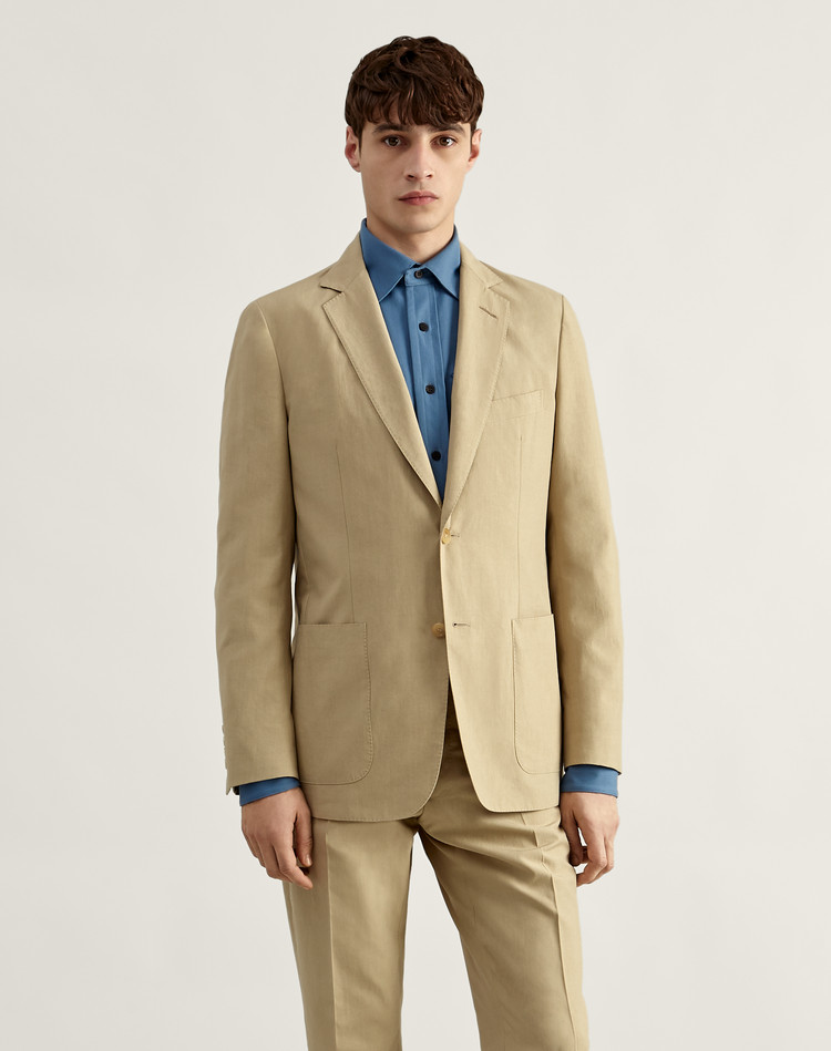unstructured blazer men