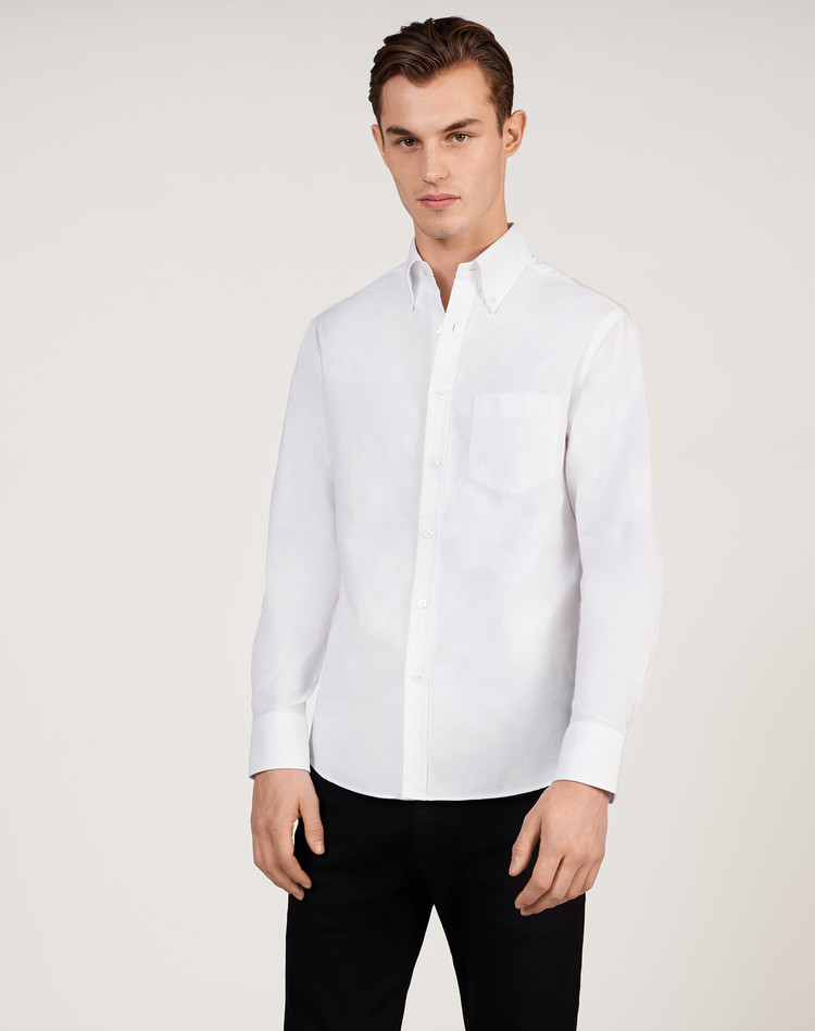 Oxford Buttondown Shirt DUNHILL LONG SLEEVE CASUAL SHIRTS Man Oxford Buttondown Shirt f