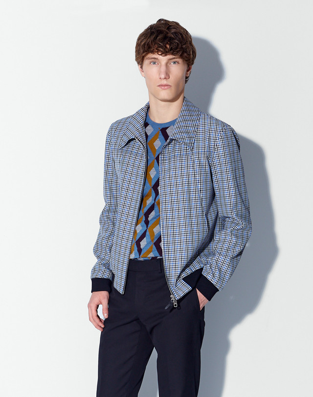 DUNHILL Harrington Check Jacket SPORTS JACKETS Man f