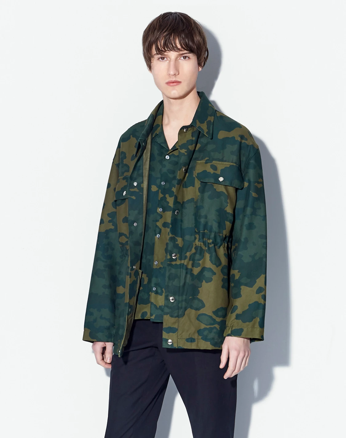H BEAUTY&YOUTH DUFFLE COAT¥154,000 Green duffle coat deals