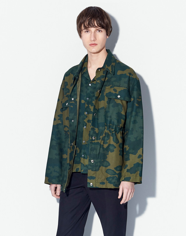DUNHILL Foliage Print Jacket SPORTS JACKETS Man f