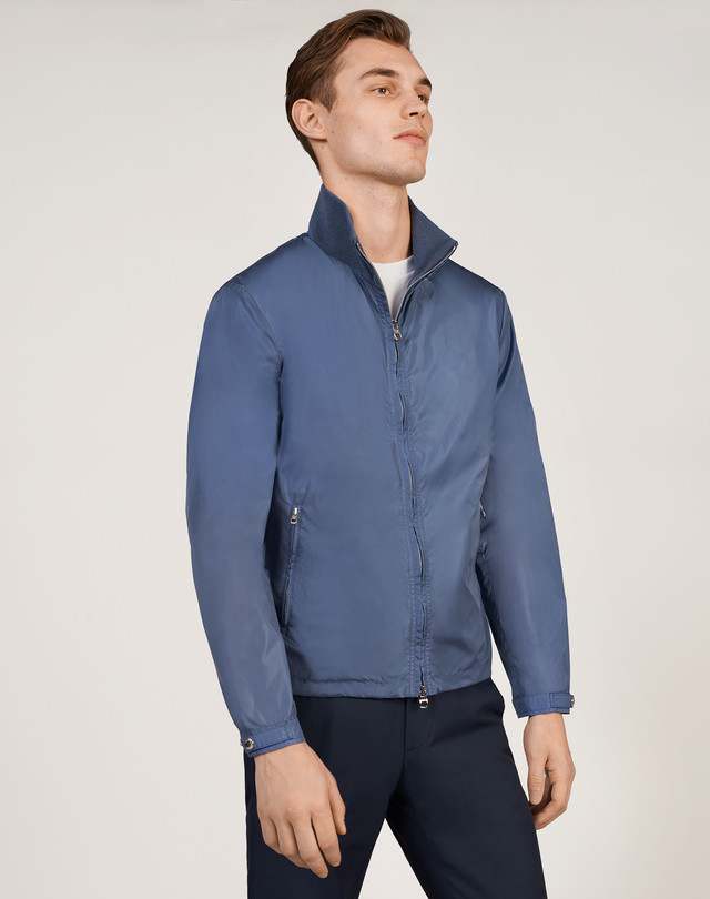 DUNHILL Technical Windbreaker Jacket WINDBREAKERS Man f