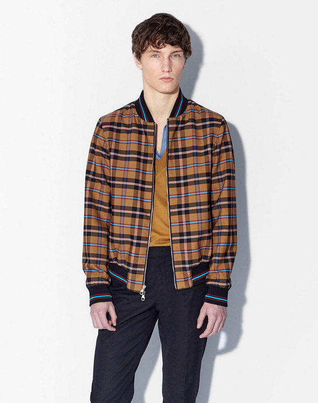 DUNHILL Reversible Bomber Jacket BOMBER JACKETS Man f