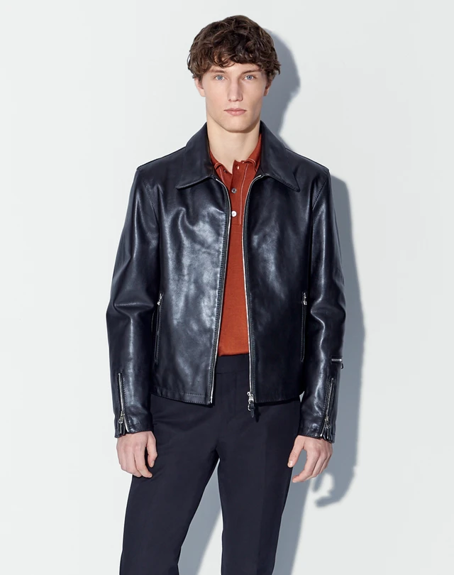 Men's Calfskin Biker Jacket | dunhill UK