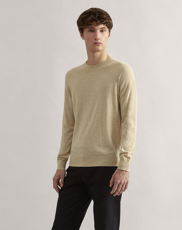 DUNHILL Merino Crew Neck Jumper JUMPERS Man f
