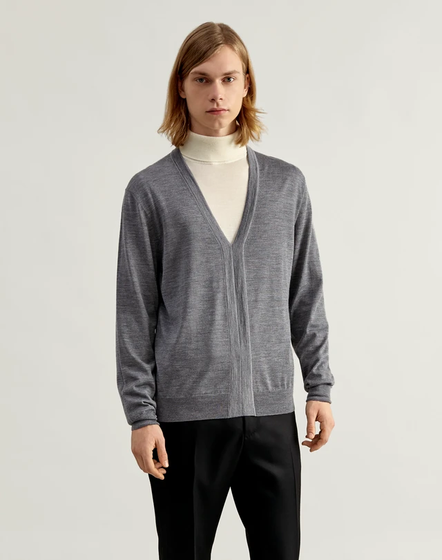 Cashmere and on sale silk jumper