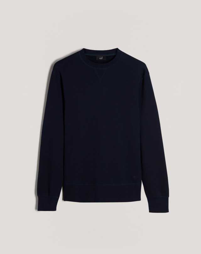 DUNHILL Sweat-shirt classique en coton SWEATSHIRTS Homme f