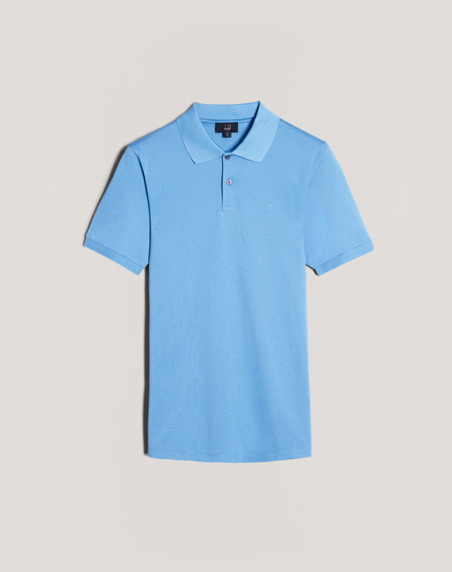 DUNHILL Cotton Polo Shirt POLOS Man f