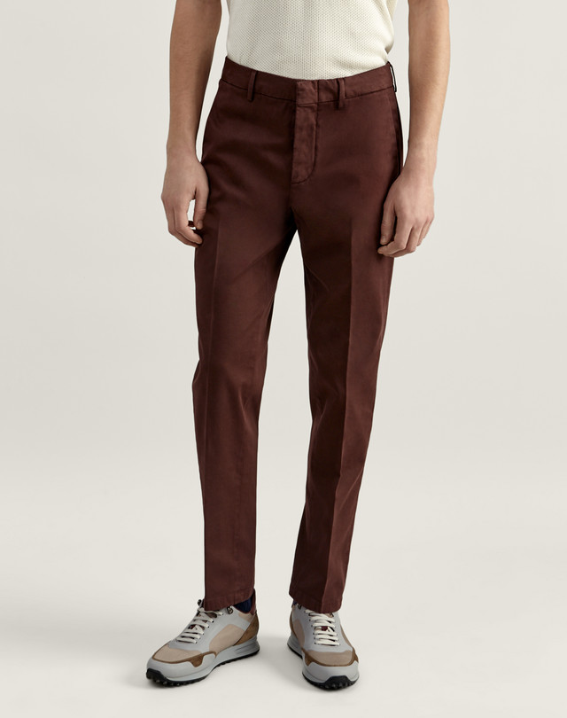 DUNHILL Twill Chinos CHINOS Man f