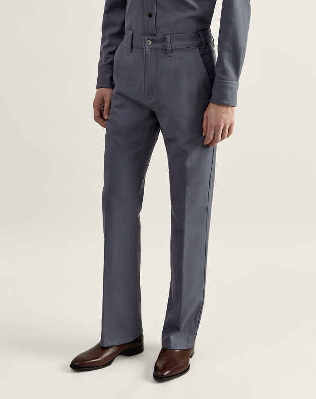 DUNHILL Bootcut Chinos CHINOS Man f