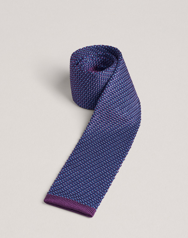 Multicolour Mulberry Silk Knit Tie