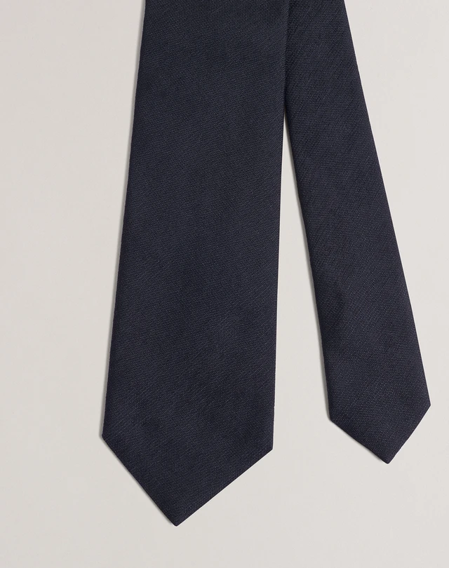 DUNHILL Woven Mulberry Silk Tie PLAIN TIES Man f