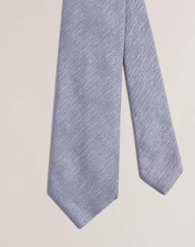 DUNHILL Solid Texture Mulberry Silk Tie PLAIN TIES Man f