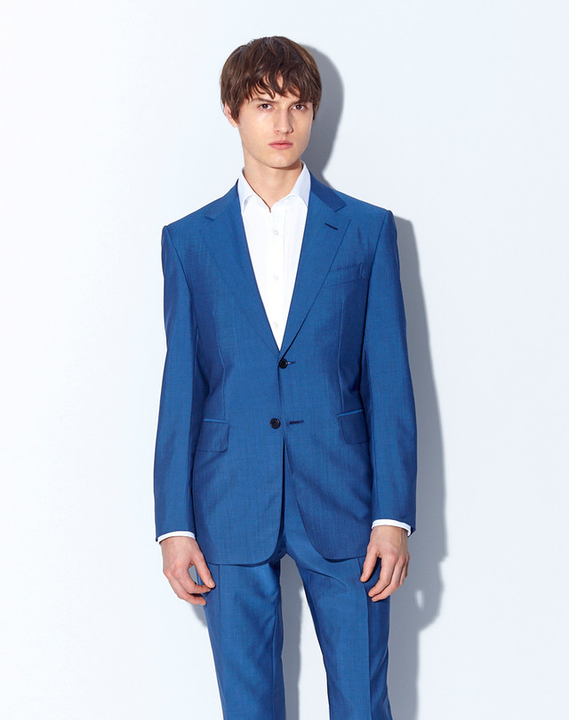 DUNHILL ケンジントンフィット モヘアジャケット ブレザー メンズ f