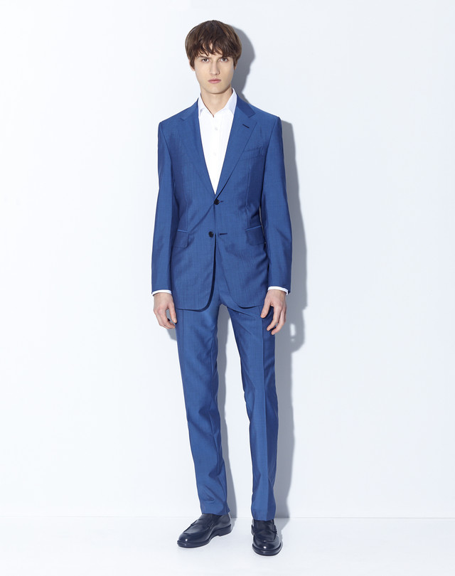 DUNHILL ケンジントンフィット モヘア トラウザー
 フォーマルパンツ メンズ f