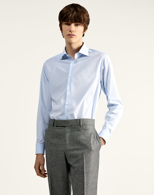 men's formal striped shirts uk