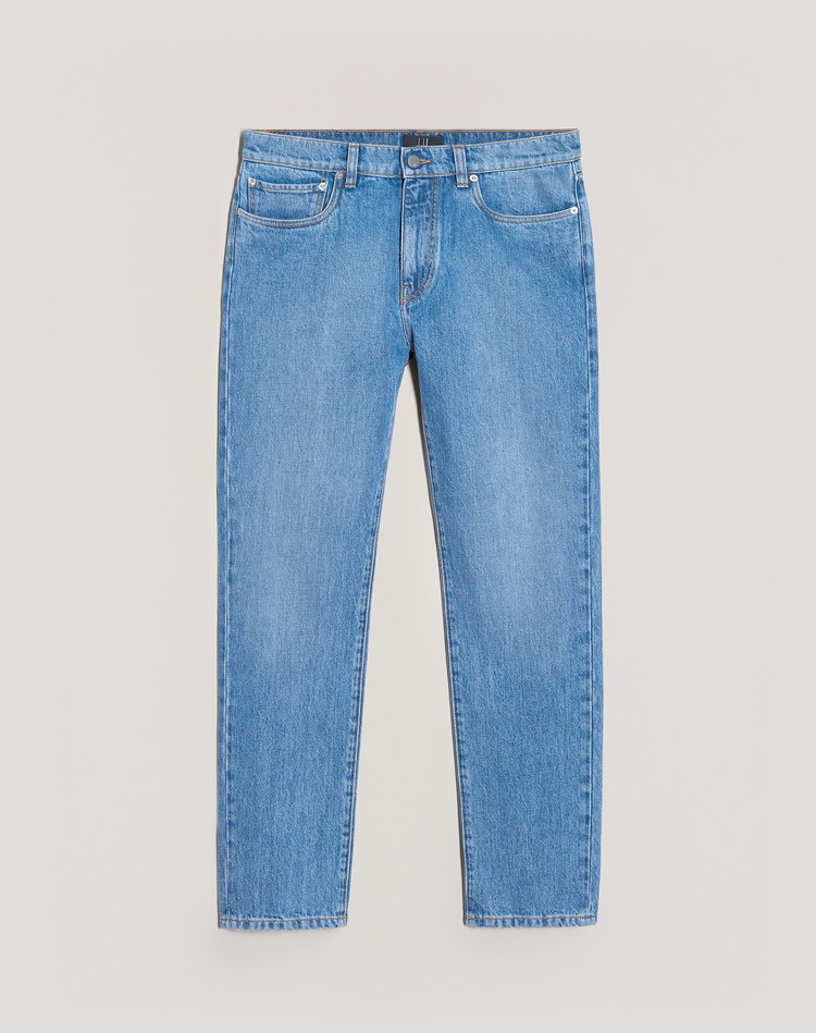Slim Fit Japanese Selvedge Jean DUNHILL JEANS Man Slim Fit Japanese Selvedge Jean f