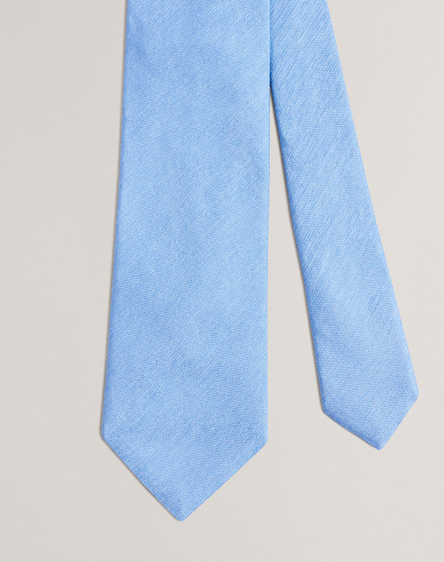 DUNHILL Solid Texture Mulberry Silk Tie PLAIN TIES Man f