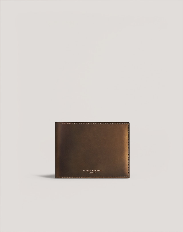 DUNHILL Duke Metallic 6CC Billfold Wallet BILLFOLDS Man f