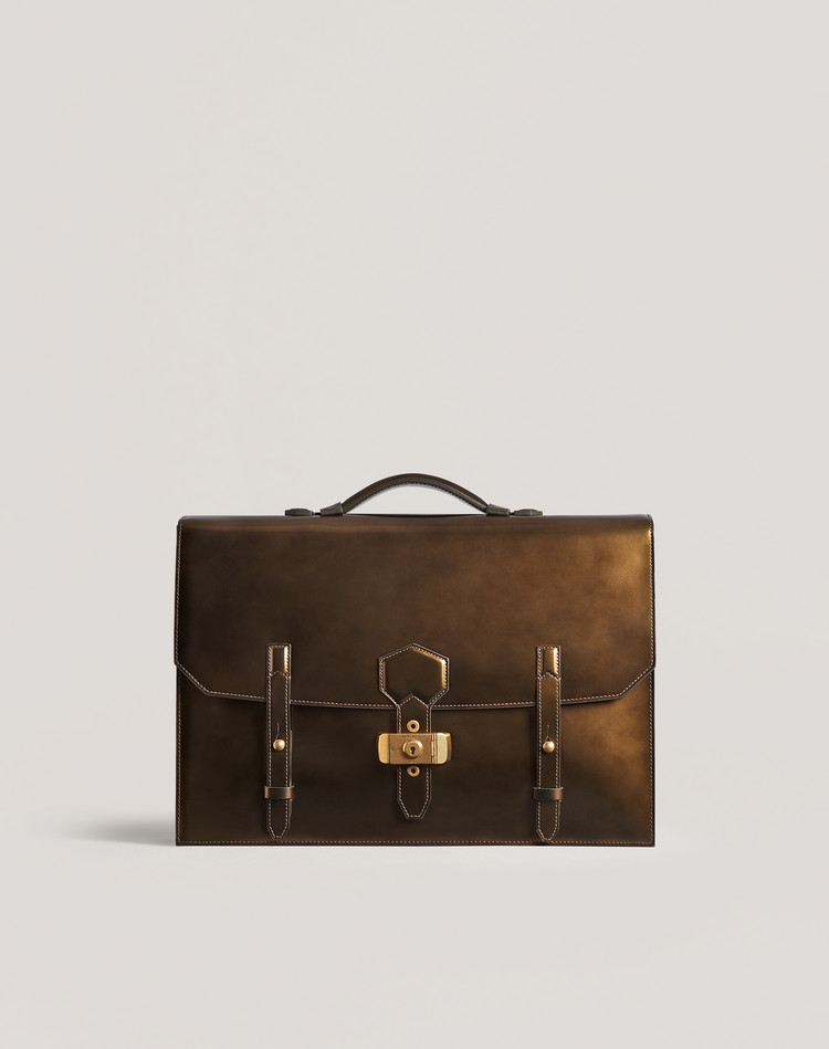 dunhill leather briefcase