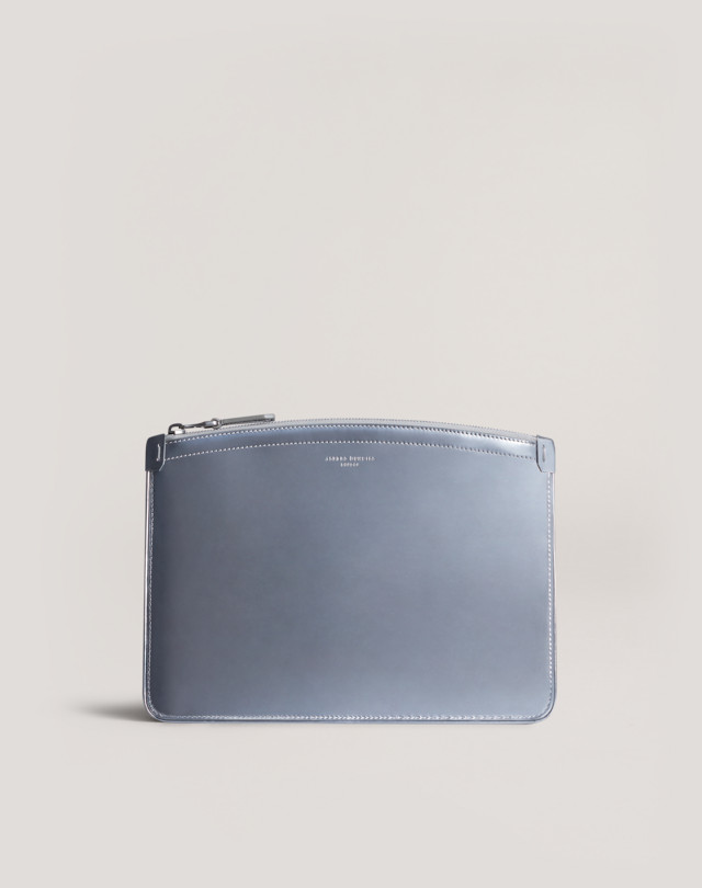 DUNHILL Duke Metallic Small Zip Folio SMALL FOLIOS Man f