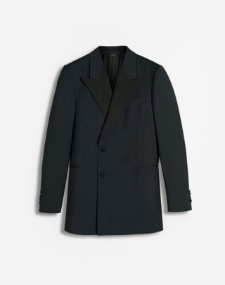 Double-breasted Mohair Jacket