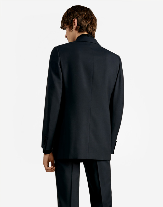 DUNHILL Double-breasted Mohair Jacket BLAZER Man e