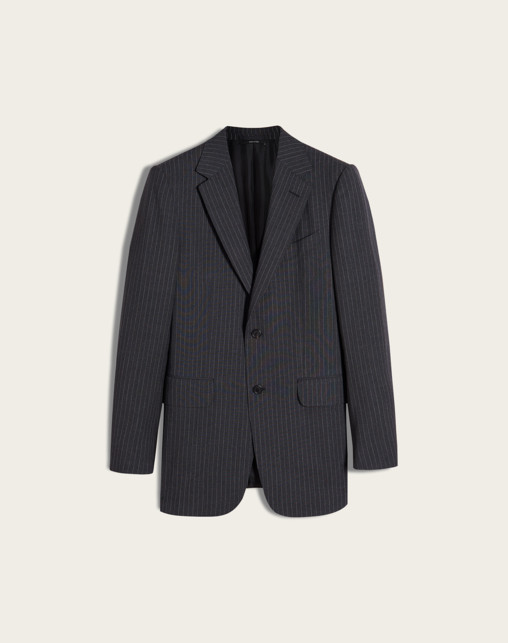 DUNHILL BLAZERS Man Pinstripe Wool Jacket b