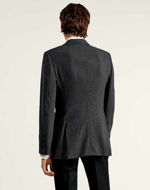 DUNHILL BLAZERS Man Pinstripe Wool Jacket r