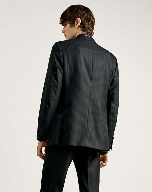 DUNHILL BLAZERS Man Pinstripe Wool Jacket r