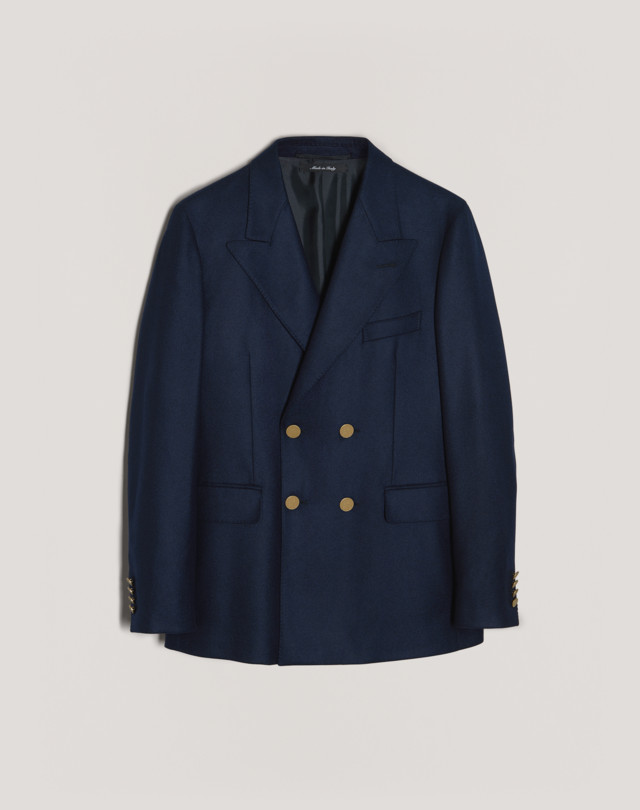 DUNHILL Westminster Fit Double-breasted Jacket BLAZERS Man f