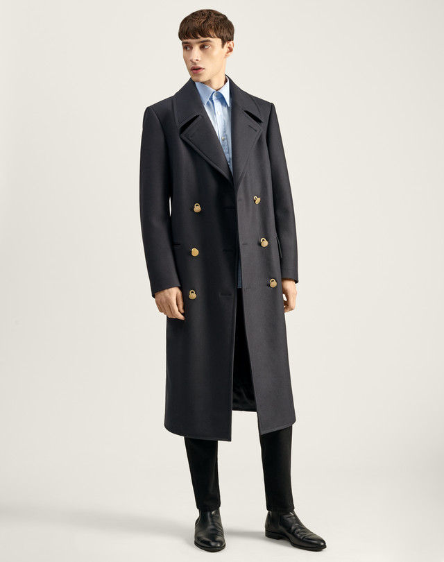 DUNHILL Wool Greatcoat TOP COATS Man f