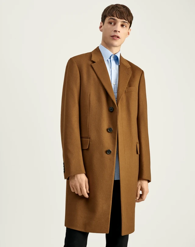 CASHMERE BLEND DOUBLE TAILORED COAT