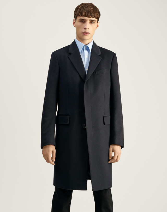 wool cashmere top coat