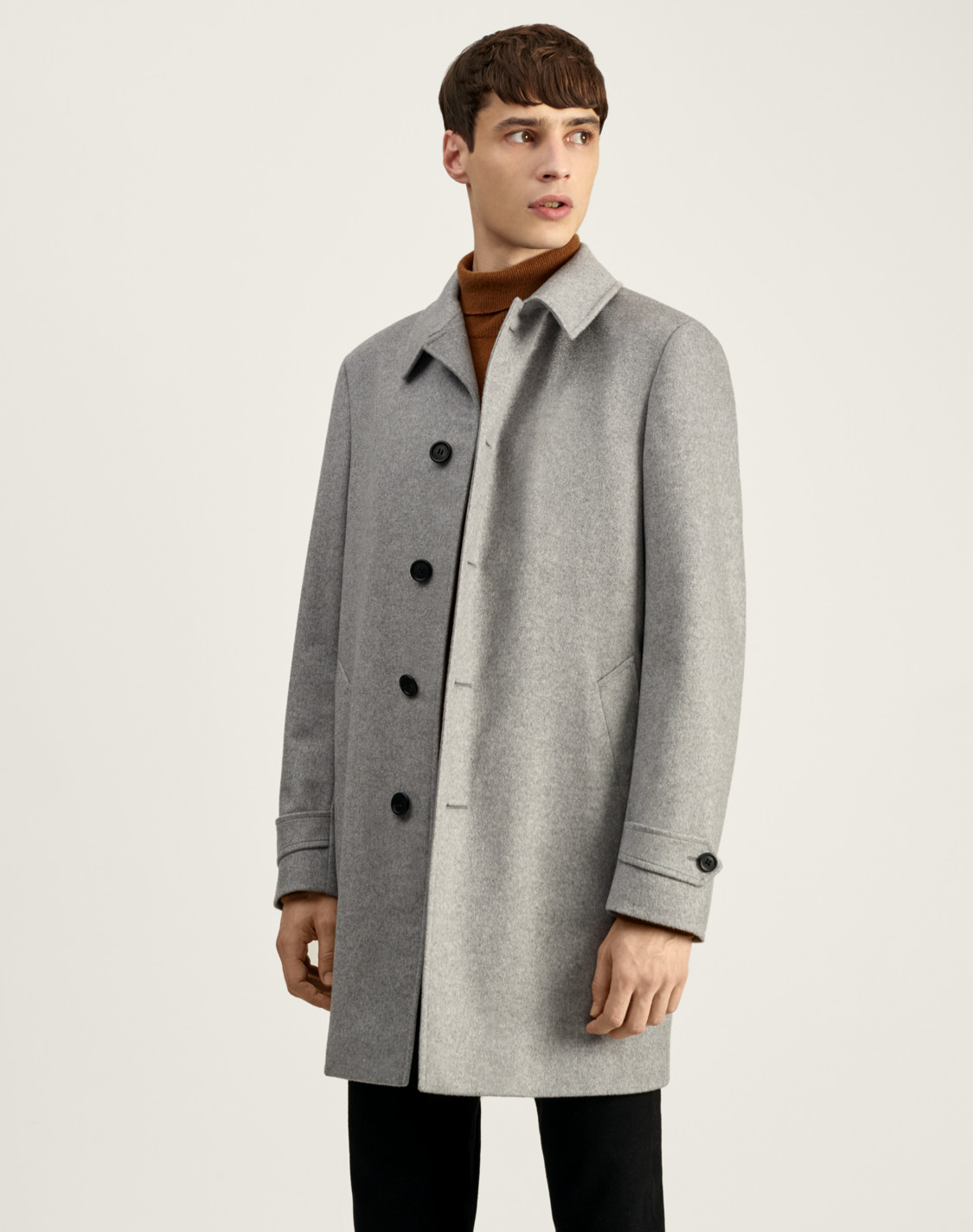メンズ ウールカシミア カーコート | dunhill(ダンヒル)公式