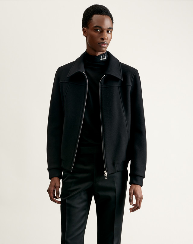DUNHILL Wool Harrington Jacket SPORTS JACKETS Man f