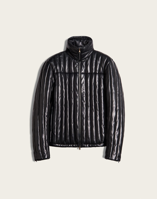 DUNHILL LEATHER JACKETS Man Concours Jacket b