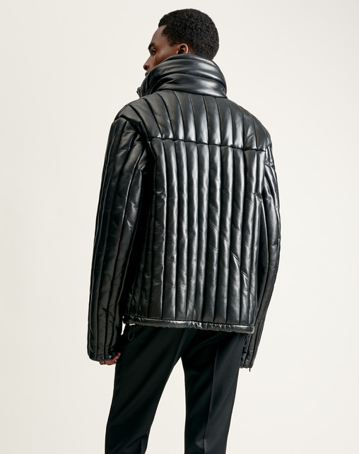 DUNHILL LEATHER JACKETS Man Concours Jacket r