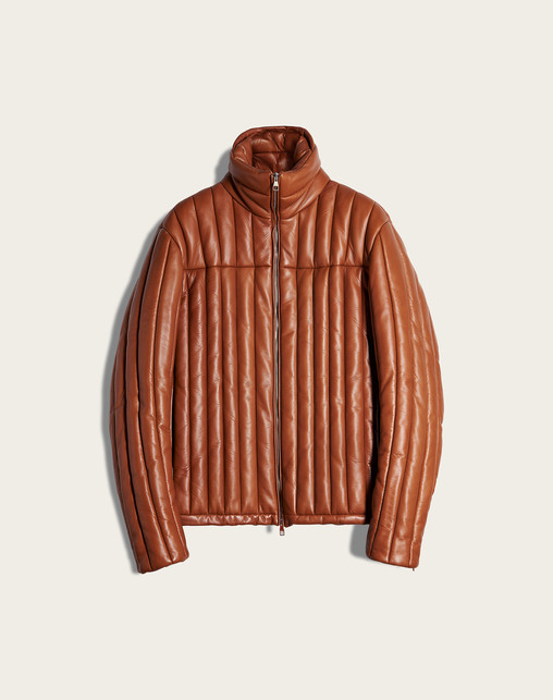 DUNHILL LEATHER JACKETS Man Concours Jacket b