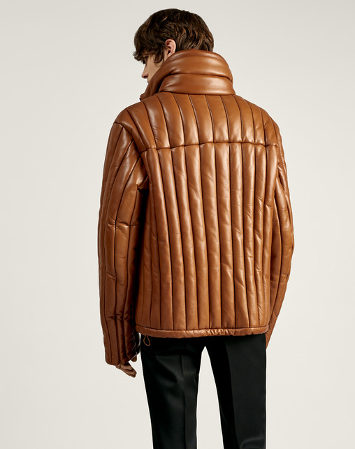 DUNHILL LEATHER JACKETS Man Concours Jacket r