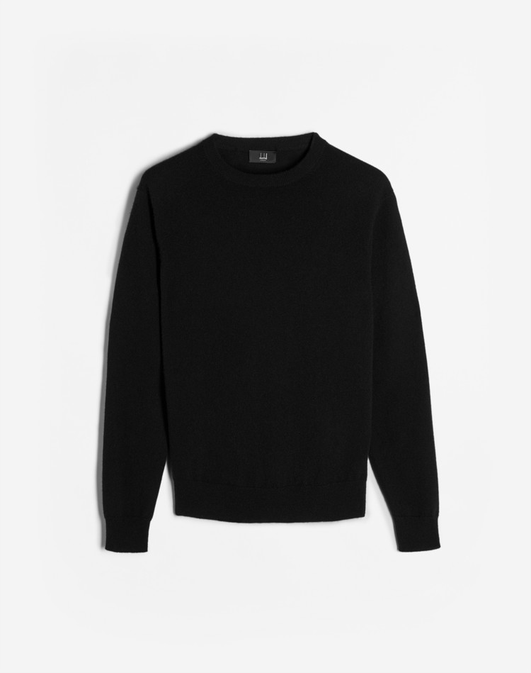 black round neck sweatshirt