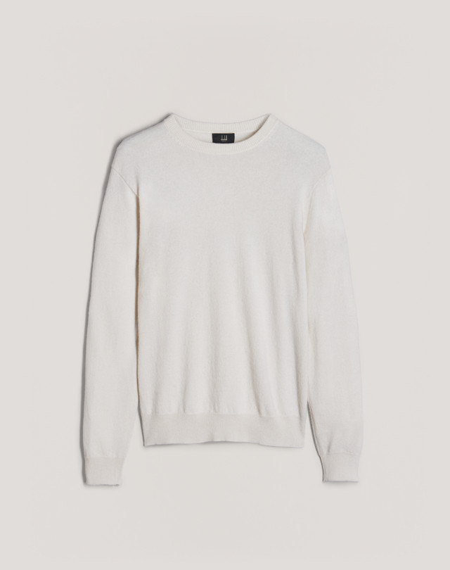 DUNHILL Classic Cashmere Crew Neck Sweatshirt JUMPERS Man f