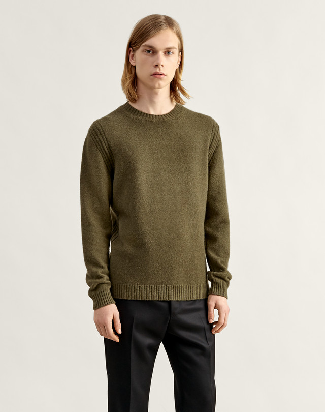 DUNHILL Rib Detail Crew Neck Jumper JUMPERS Man f