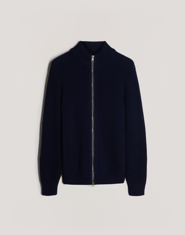 DUNHILL Military Zip Through Jumper JUMPERS Man f