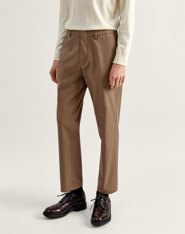 DUNHILL Wool Twill Chino CHINOS Man f